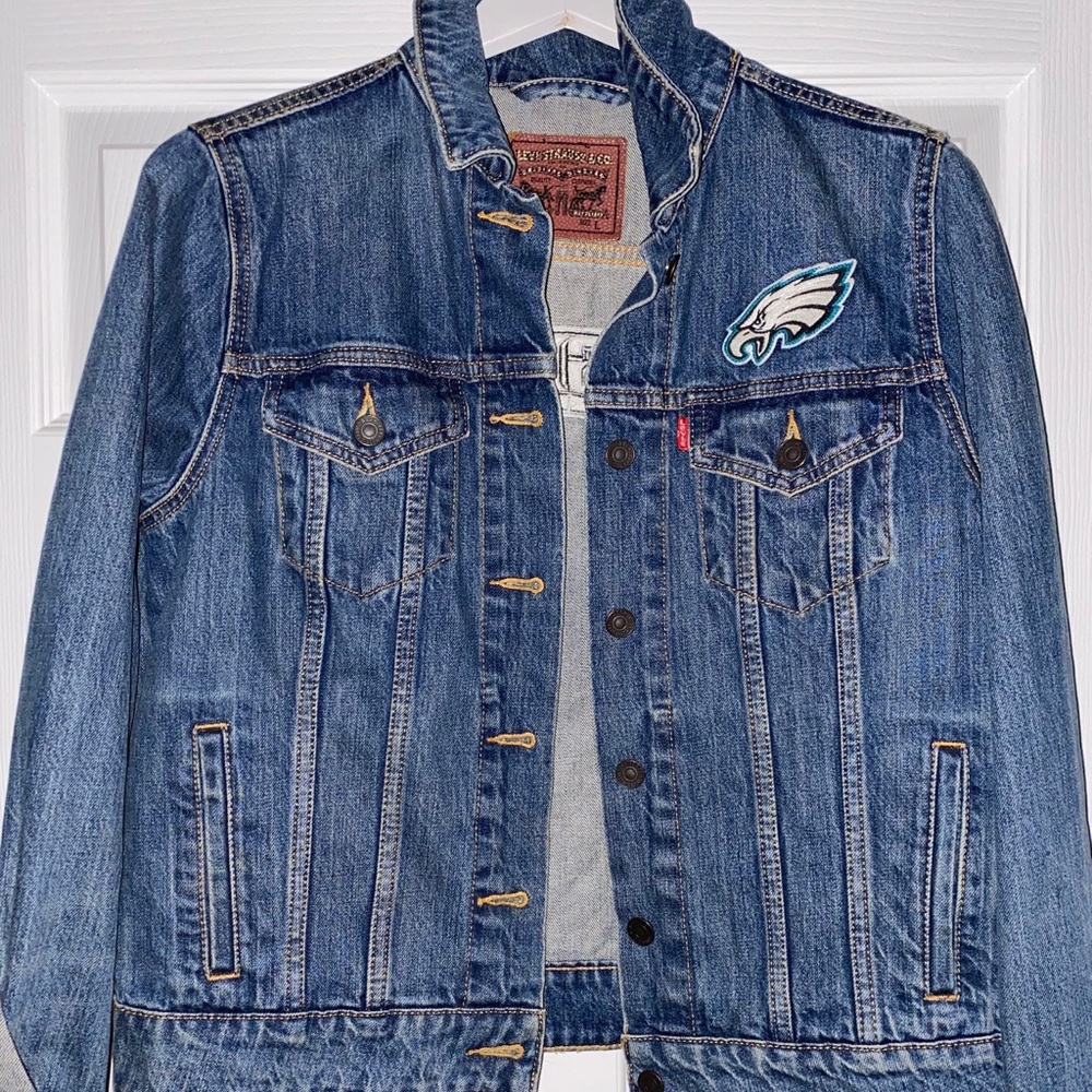 Vintage Levi’s Philadelphia Eagles Jean Jacket